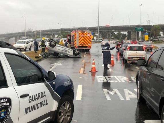 Guarda Municipal atendeu 26 ocorrências até as 17h30. Uma mulher chegou a ser arrastada por um carro após desentendimento na cabeceira da ponte Pedro Ivo