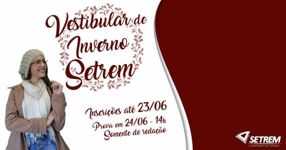 Processo seletivo oferece vagas para Administração, Direito, Enfermagem, 

Engenharia de Produção, Pedagogia, Psicologia e Sistemas de Informação