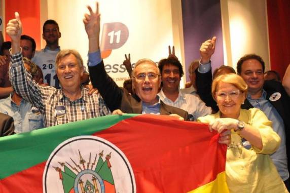 Deputado federal sai da 

disputa fortalecido pela larga vantagem sobre o concorrente Antônio Weck, apoiado por Ana Amélia