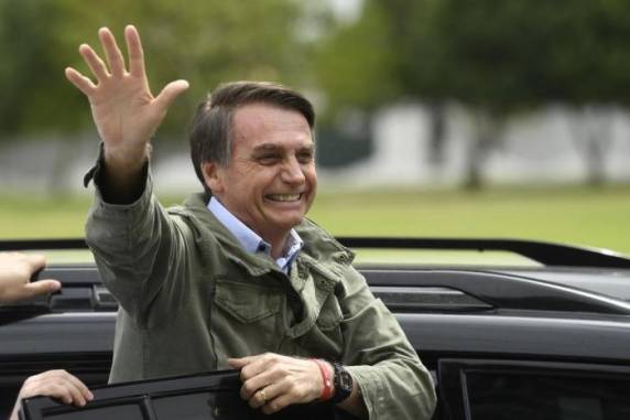 Candidato do PSL tinha 55,54% dos votos válidos e 

não poderia mais ser alcançado por Fernando Haddad (PT)