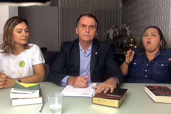 Em discurso, presidente eleito citou a bíblia e atacou a esquerda