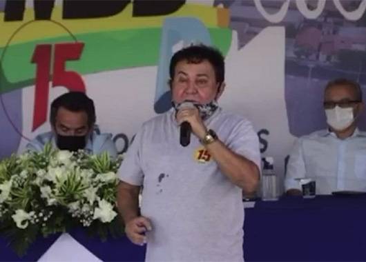 João Vicente Claudino, presidente estadual do PTB, disse ao G1 que o partido "não tolera atos dessa natureza" e que José Maria Monção agiu como se estivesse em um "campeonato de desvio de dinheiro público"