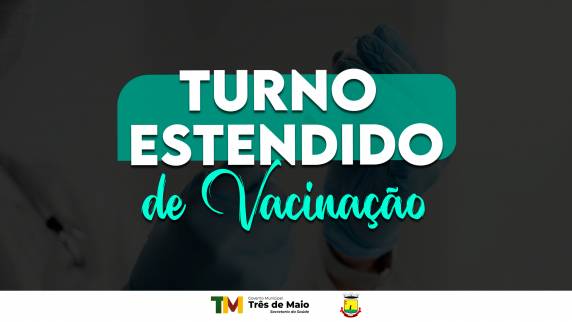 Imunização Ocorre Nas Quintas-Feiras de Outubro na Unidade Central, das 17 horas ás 20 horas
