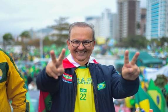 Político disputou o segundo turno com Décio Lima, do PT