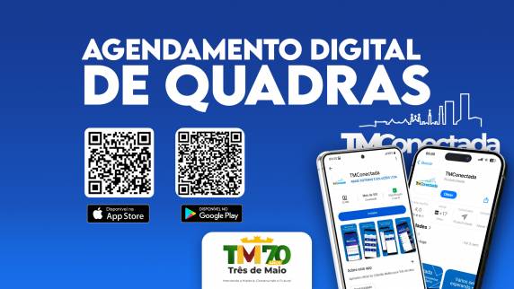 O novo sistema visa facilitar o acesso e organização do uso das quadras localizadas no Centro Poliesportivo Municipal  e na Praça Henrique Becker Filho