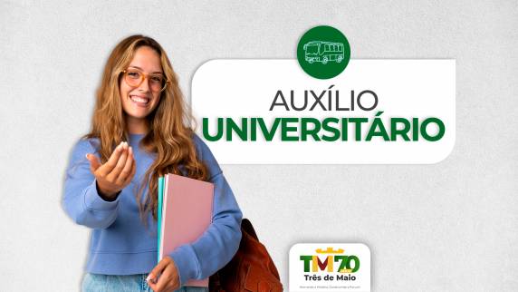Estudantes têm até o dia 28 de novembro para entregar a documentação na Secretaria de Educação; benefício contempla alunos do ensino superior, técnico, médio e EJA.