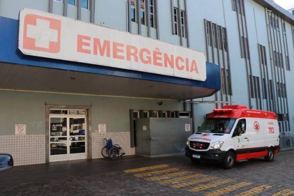 Vítima sofreu ferimento superficial no tórax no bairro Planaltina e foi encaminhada ao Hospital São Vicente de Paulo pelo SAMU