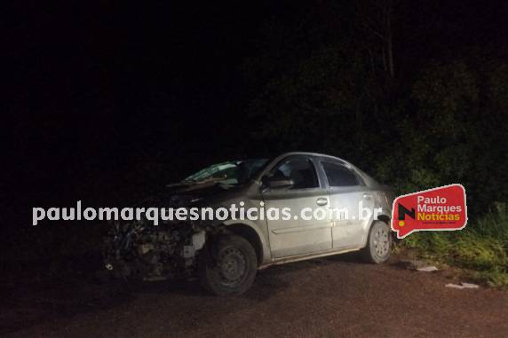 Acidente ocorreu na madrugada desta terça-feira (17), próximo ao bairro Carolina; vítima foi encaminhada ao Hospital São Vicente de Paulo