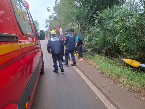 Acidente ocorreu na tarde desta sexta-feira (22), próximo à Ponte Seca, no sentido Ijuí?Catuípe; motorista teria fugido sem prestar socorro