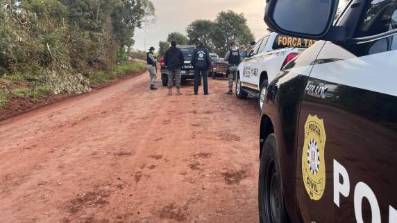 Dois homens foram presos durante operação em Capão do Cipó